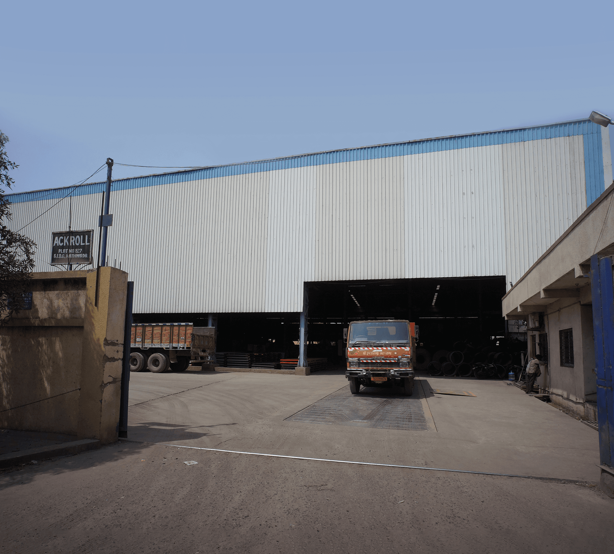 Ackroll Steel Plot No 527 GIDC Kathwada, Ahmedabad, Gujarat, India - Ackroll Steel