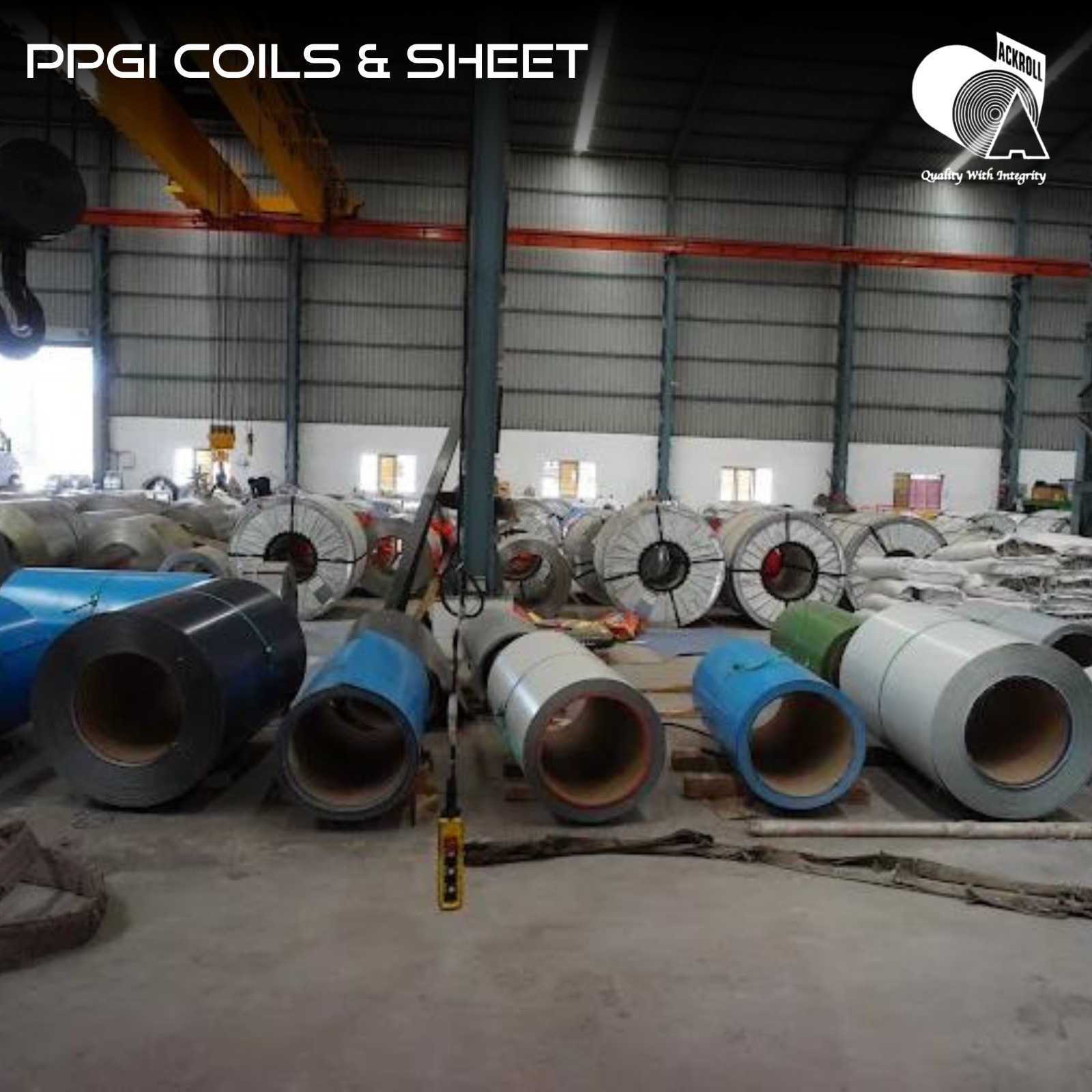 PPGI Steel Sheets & PPGI Roofing Sheet - Ackroll Steel