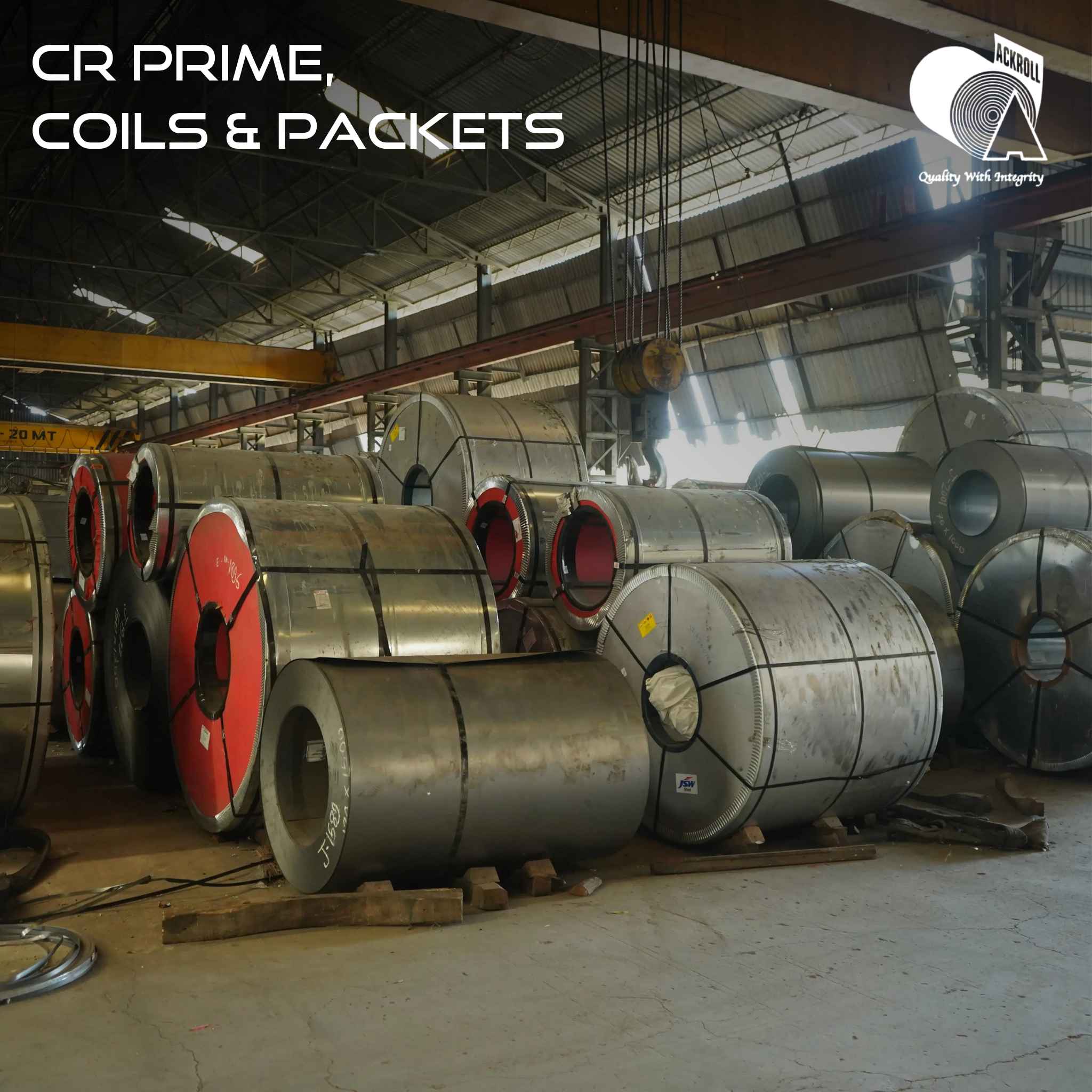 CR Steel, CR Sheet - Ackroll Steel